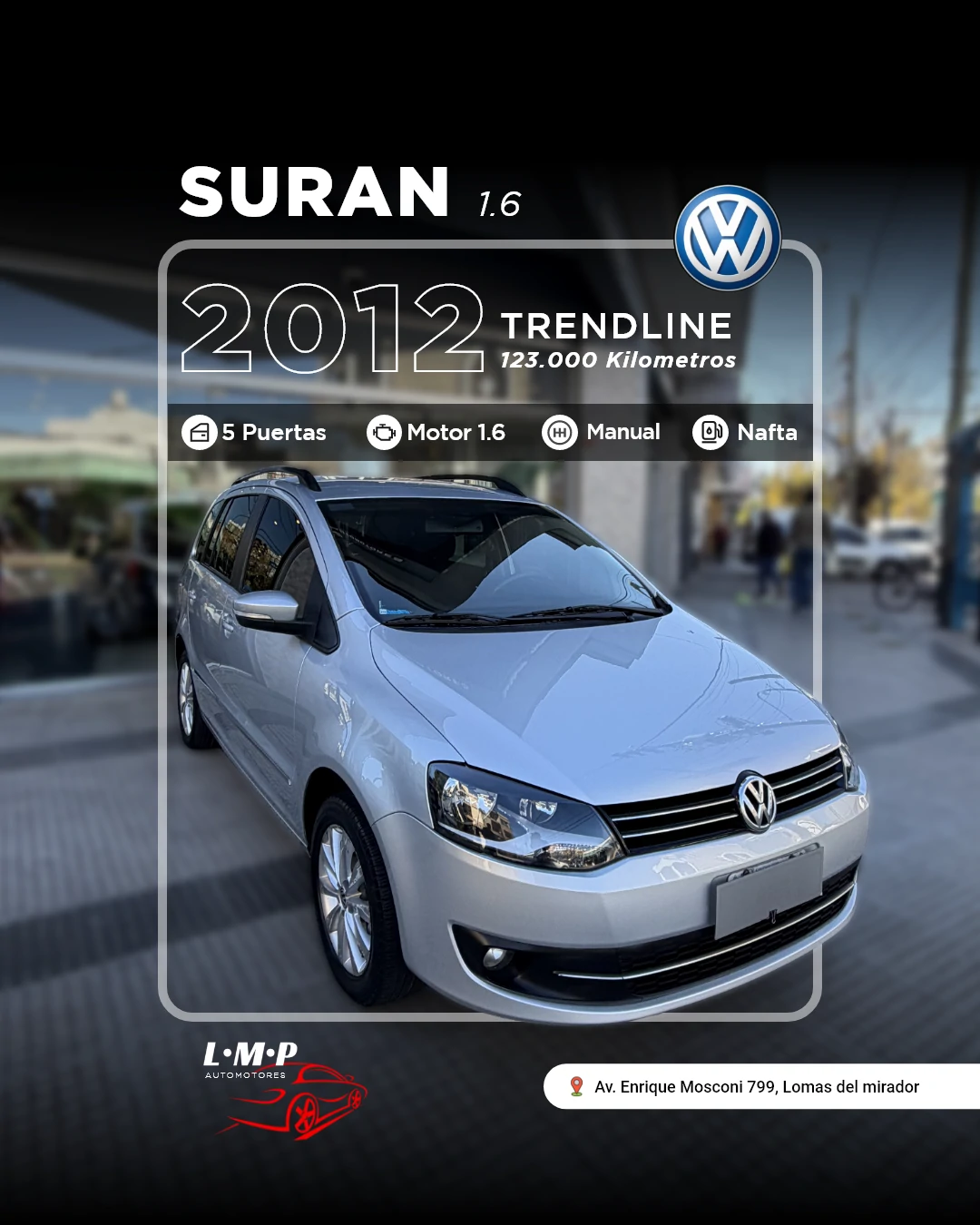 Volkswagen Suran 1.6 Trendline 2012