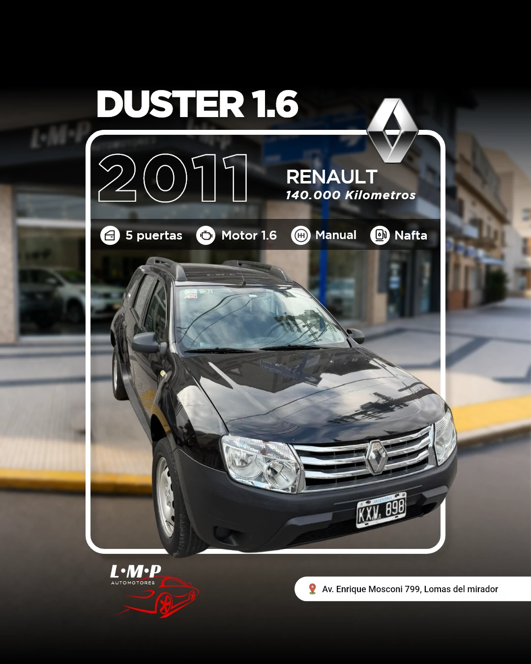 Renault Duster 1.6 2011