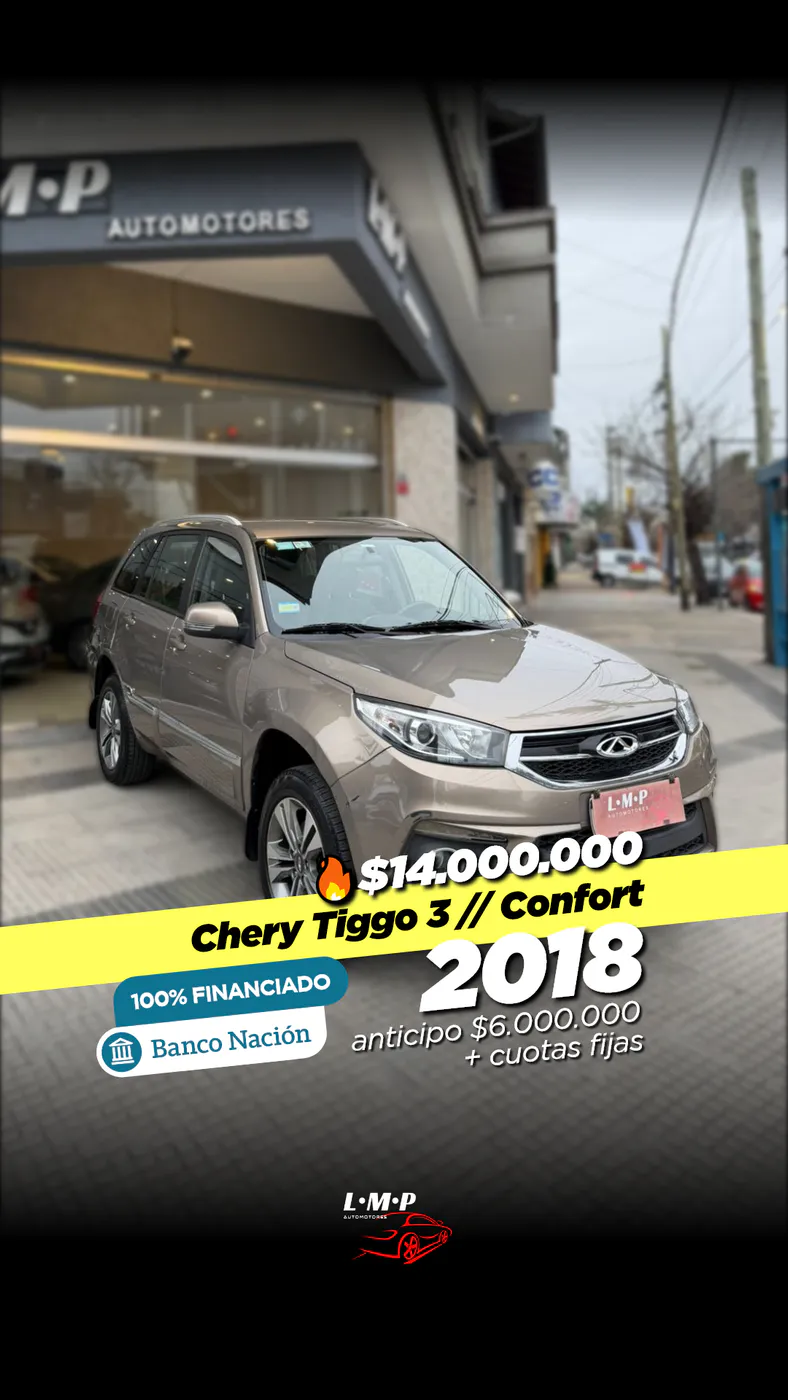 Chery Tiggo 3 Confort 2018
