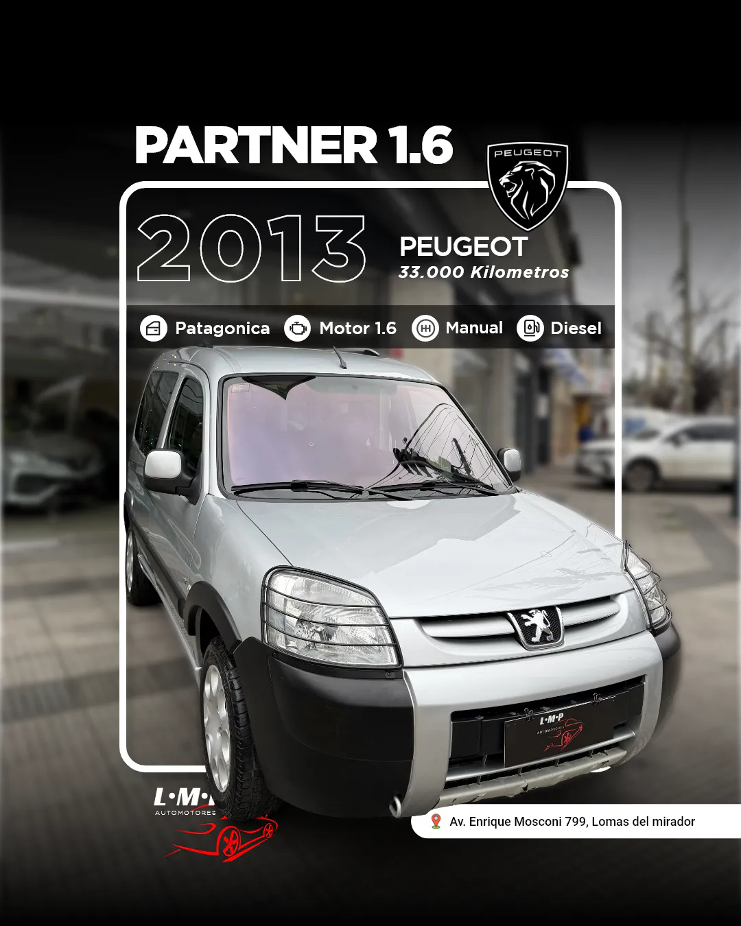 Peugeot Partner 1.6 Patagonica 2012